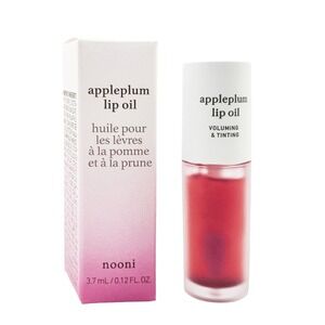 NEW Nooni Appleplum lip oil Korean Makeup Voluming and Tinting Red Pink Gloss!
